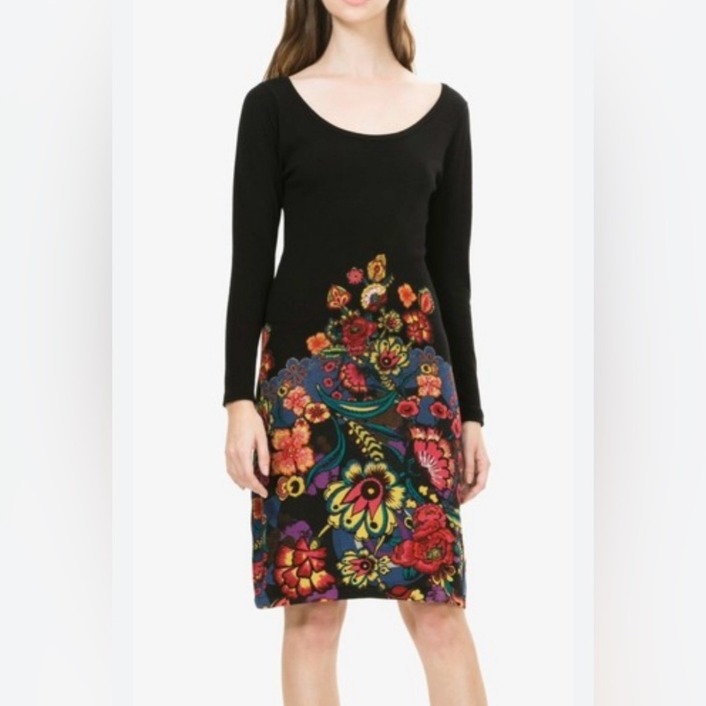 Desigual Stretch Knit Martina Sheath Dress